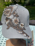 A pearl garden baseball cap