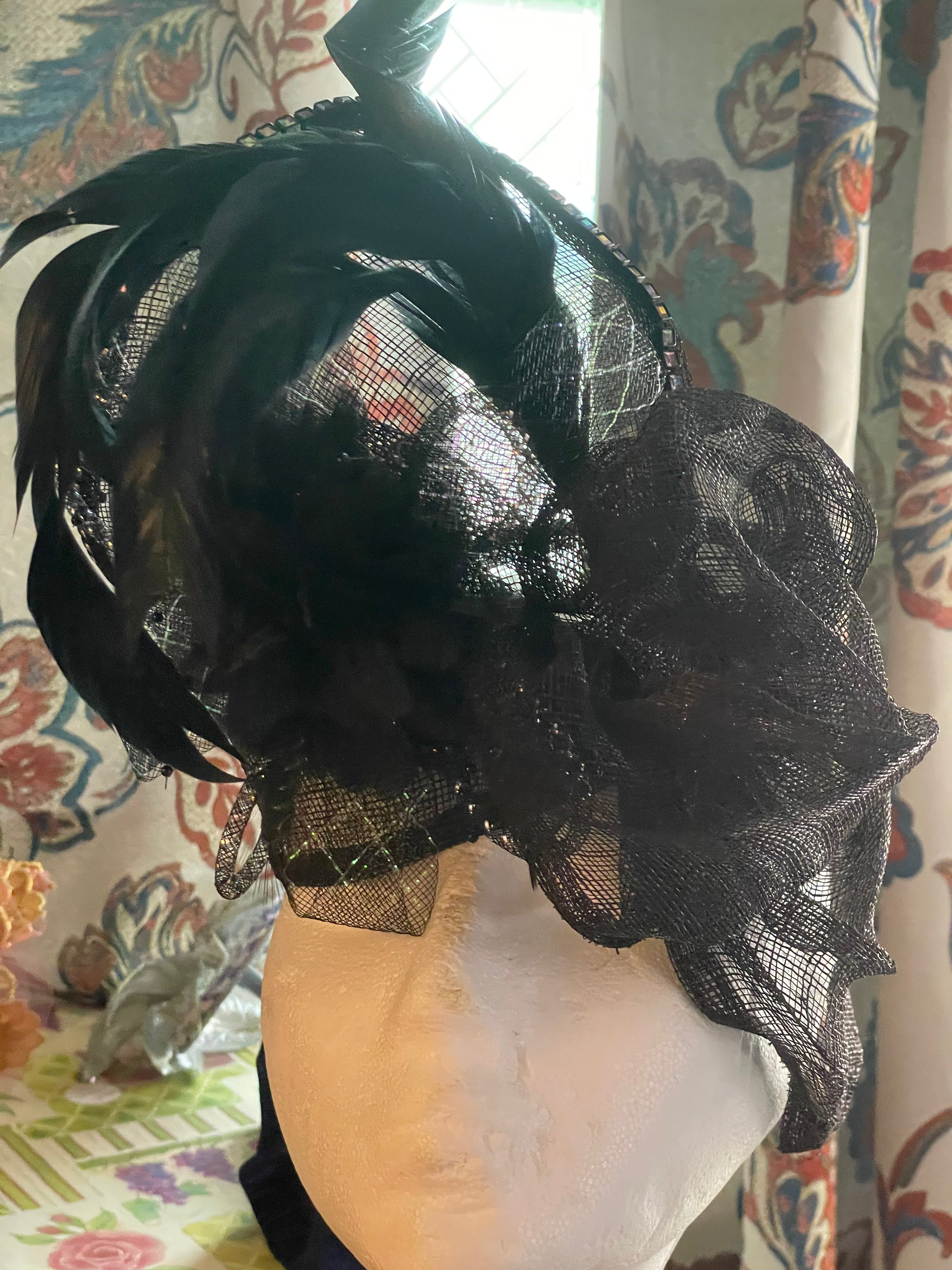 Black Fascinator